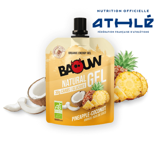 BAOUW Gel energetico biologico ananas/cocco (85 g)