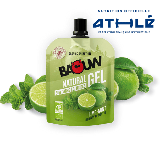 BAOUW Gel energizzante biologico al lime e alla menta (85 g)