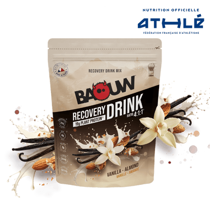 Bevanda di Recupero BAOUW RECOVERY (500g) Vaniglia Mandorla