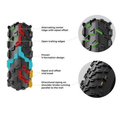 Copertone VITTORIA TERRENO T70 COARSE LOOSE Gravel Endurance Tubeless Ready Marrone