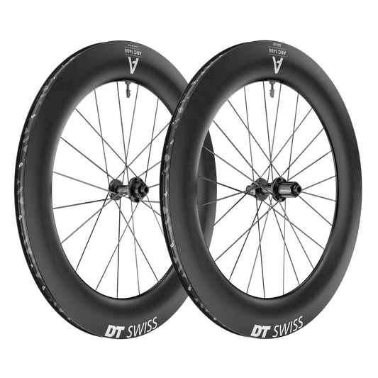 Coppia di ruote DT SWISS ARC 1400 DICUT 85 Tubeless Ready (Center Lock)