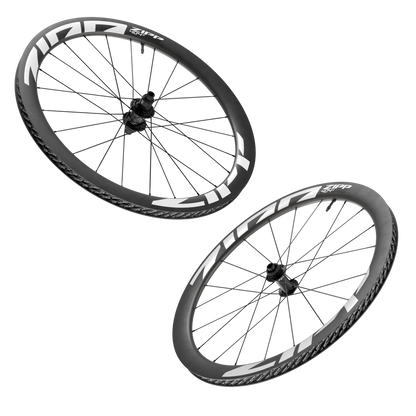 Coppia di Ruote ZIPP 404 S A1 Tubeless Ready (Center Lock) Nero/Bianco