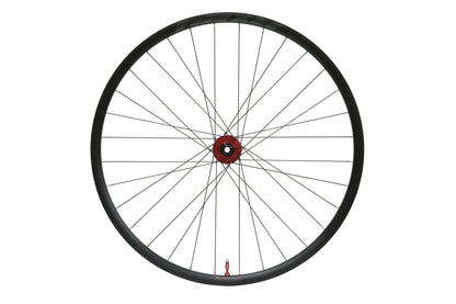 Ruota anteriore HOPE RX24 700C in alluminio, mozzo Pro 5 rosso