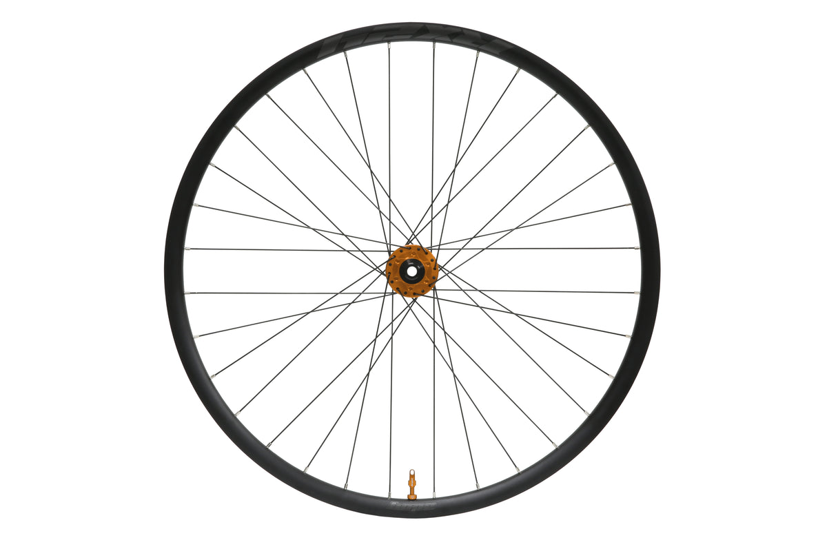 Ruota anteriore HOPE RX24 700C in alluminio, mozzo Pro 5 arancione