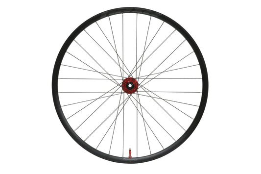 Ruota anteriore HOPE RX24 700C in alluminio, mozzo Pro 5 rosso