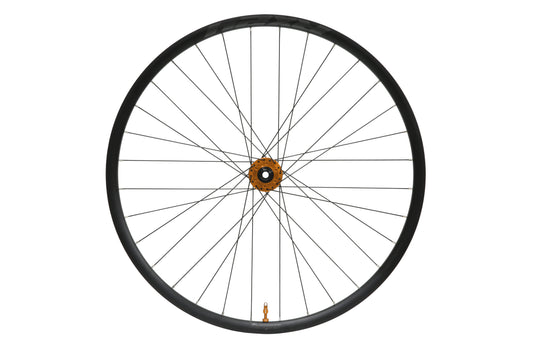 Ruota anteriore HOPE RX24 700C in alluminio, mozzo Pro 5 arancione