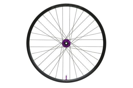Ruota anteriore HOPE RX24 700C in alluminio, mozzo Pro 5 viola
