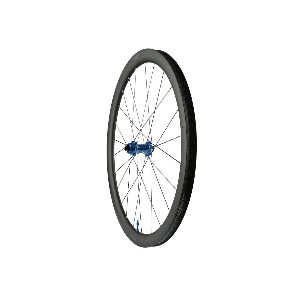 Ruota anteriore HOPE RX40 700C in carbonio, mozzo Pro 5 blu