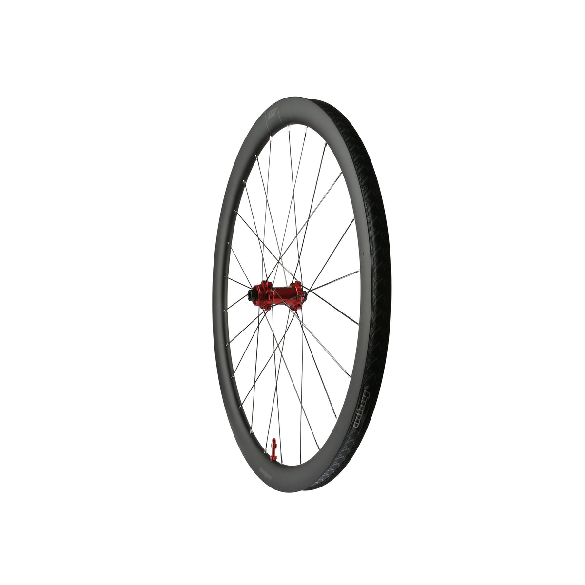 Ruota anteriore HOPE RX40 700C in carbonio, mozzo Pro 5 rosso