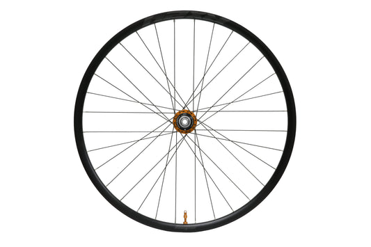 Ruota posteriore HOPE RX24 700C in alluminio, mozzo Pro 5 arancione