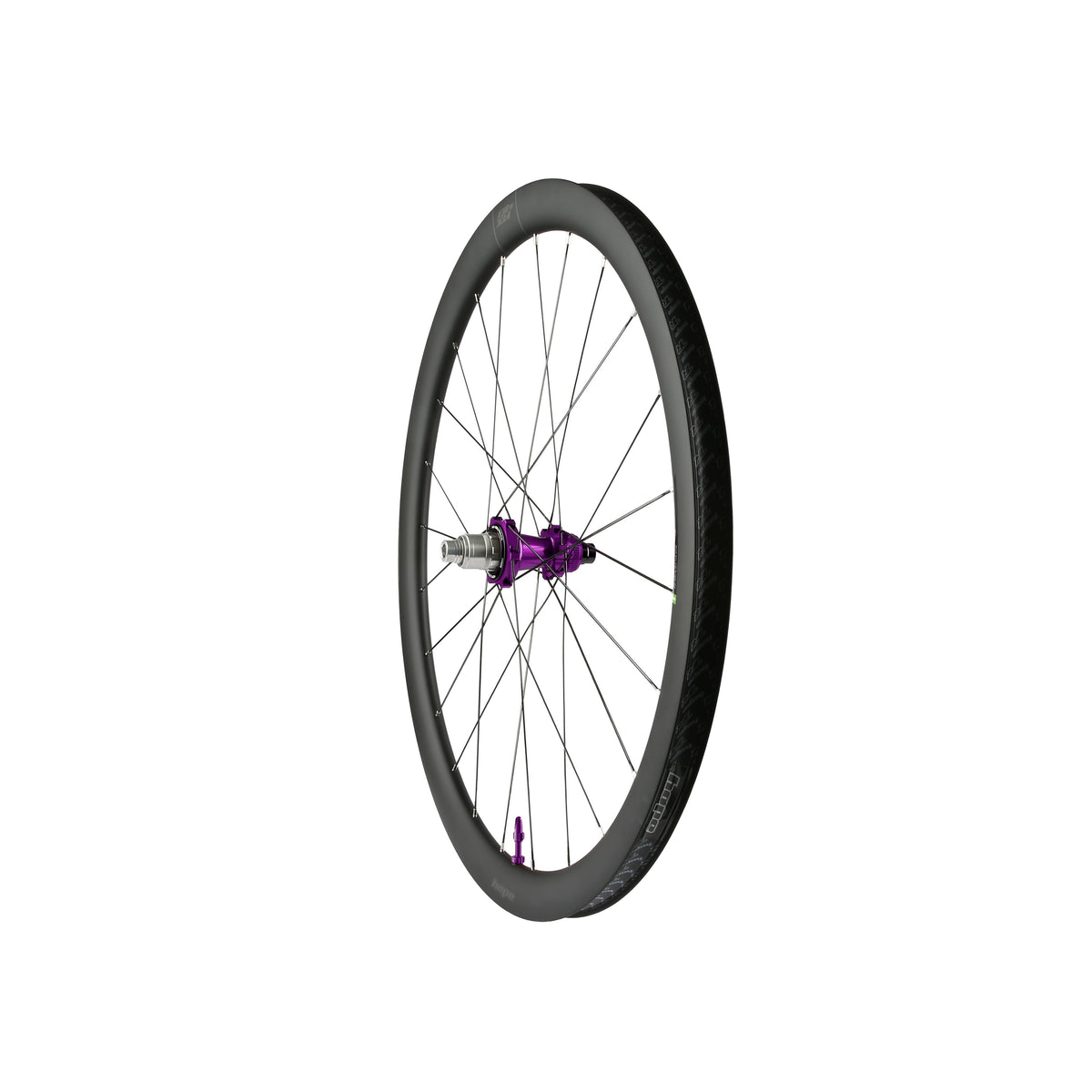 Ruota posteriore HOPE RX40 700C in carbonio, mozzo Pro 5 viola