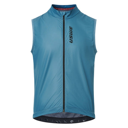 Gilet Senza Maniche USWE WIND GRAVEL Blu
