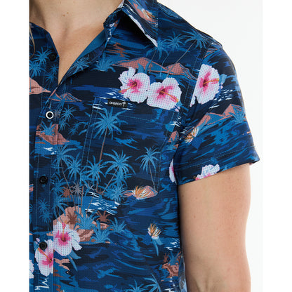 Camicia Tecnica DHARCO TECH PARTY OASIS Donna Blu