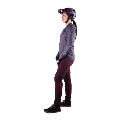 Pantalone TROY LEE DESIGNS LILIUM PRO MONO Donna Bordeaux