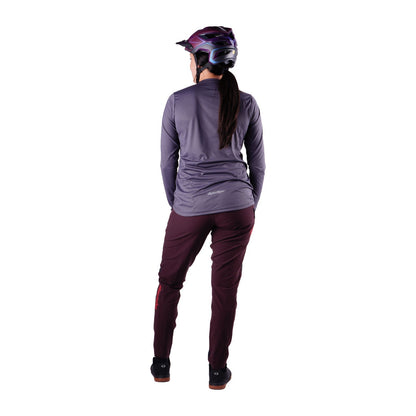 Pantalone TROY LEE DESIGNS LILIUM PRO MONO Donna Bordeaux