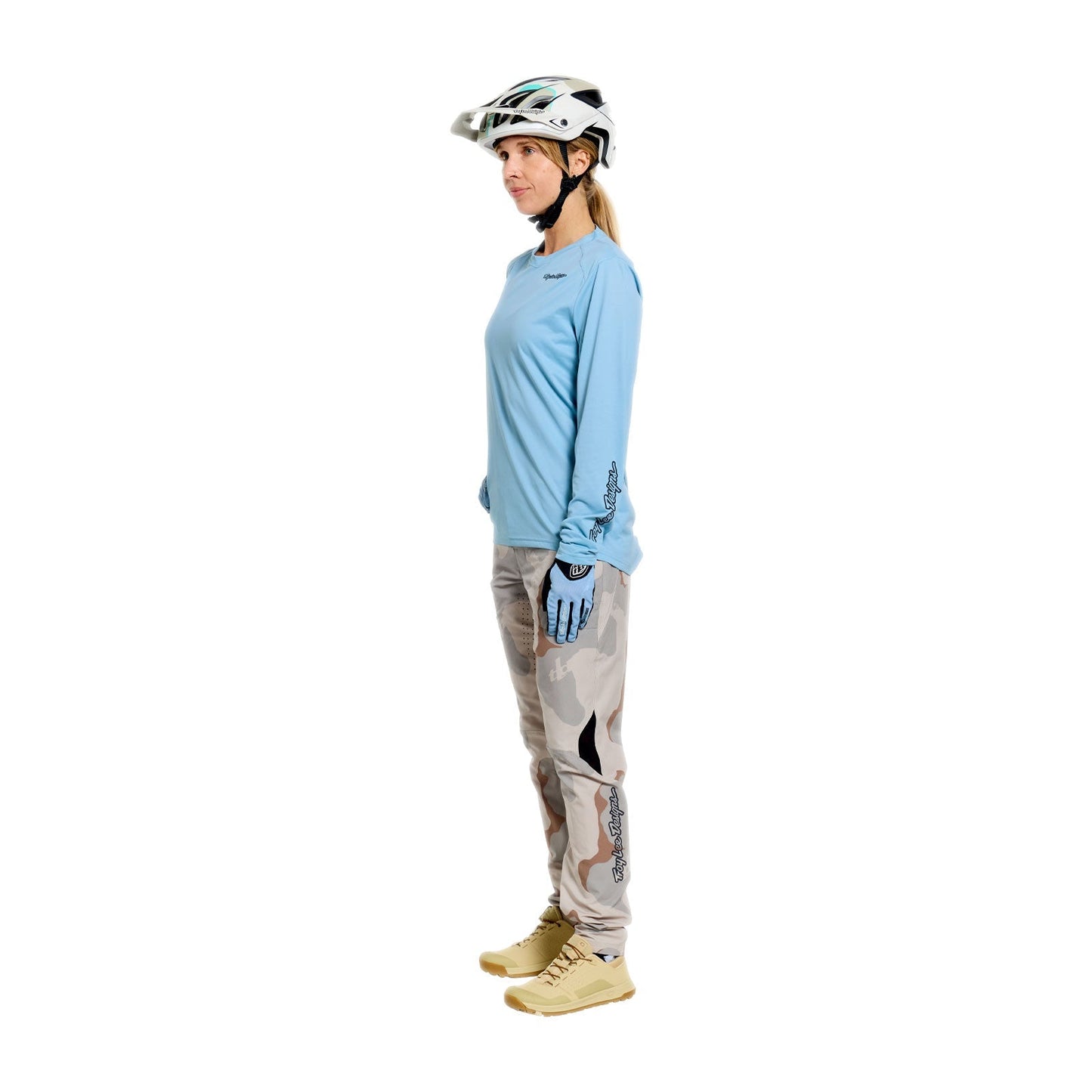 TROY LEE DESIGNS LILIUM PRO Maglia a maniche lunghe da donna Blu