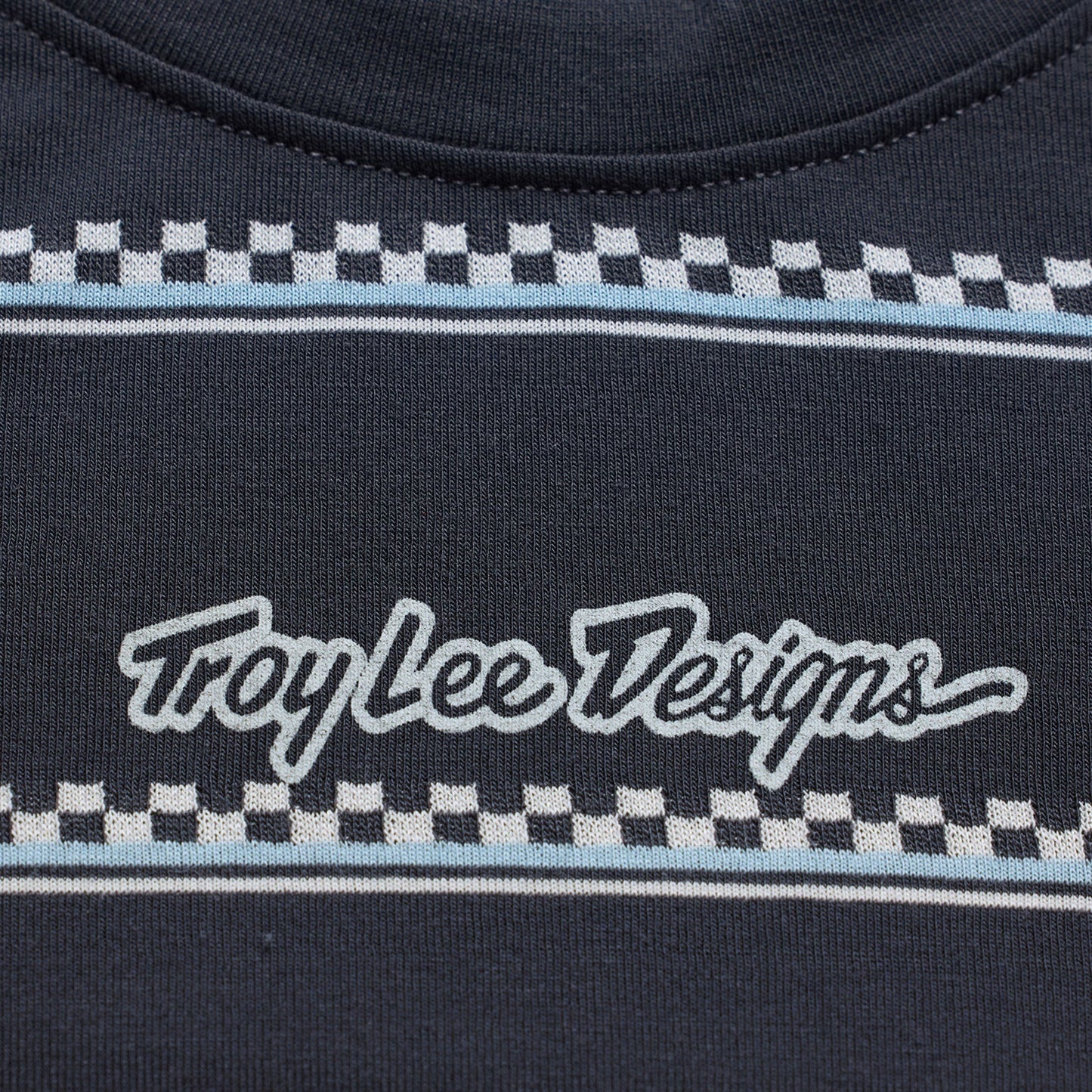 Maglia a manica corta da donna in carbonio TROY LEE DESIGNS LILIUM RIDE CHECKED OUT