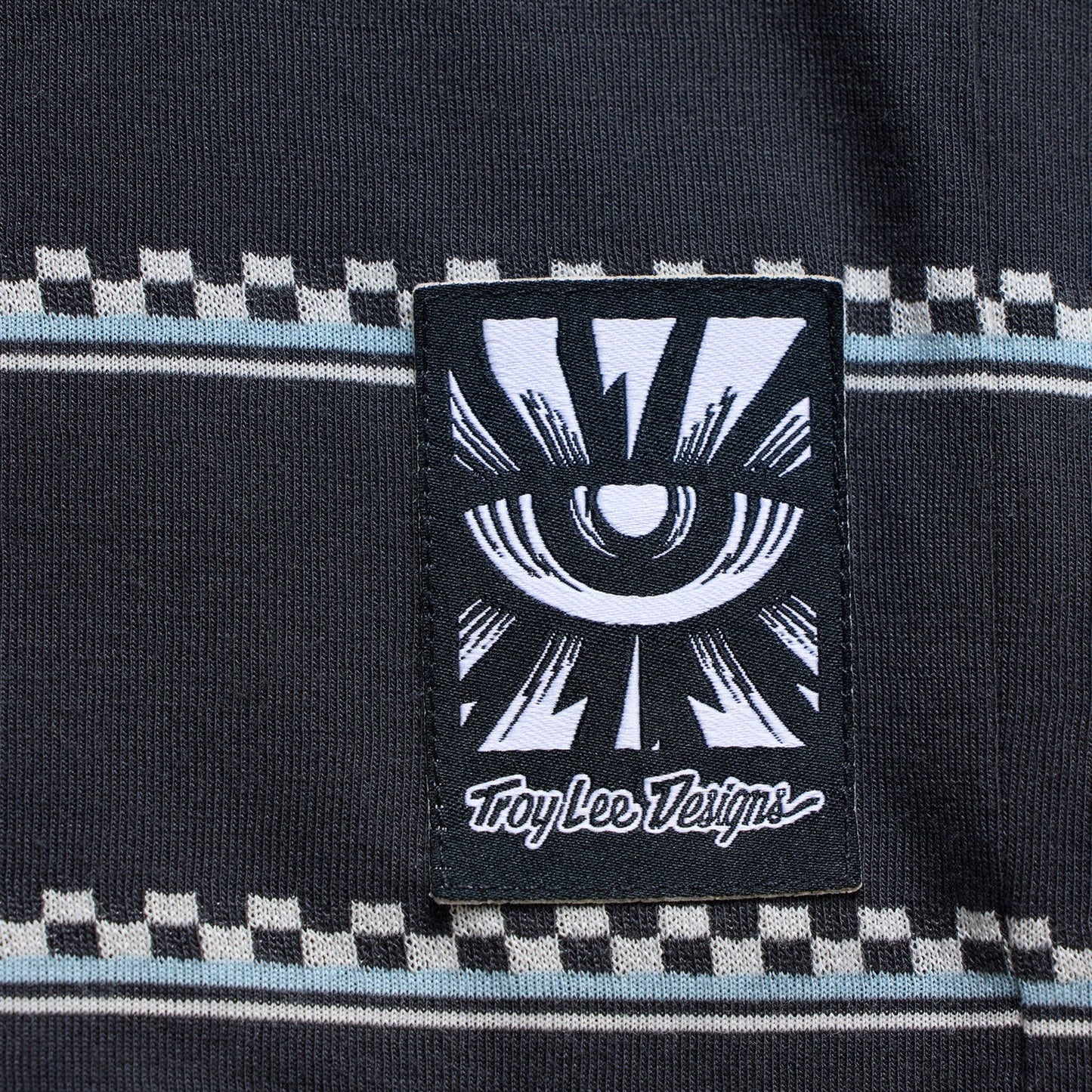 Maglia a manica corta da donna in carbonio TROY LEE DESIGNS LILIUM RIDE CHECKED OUT