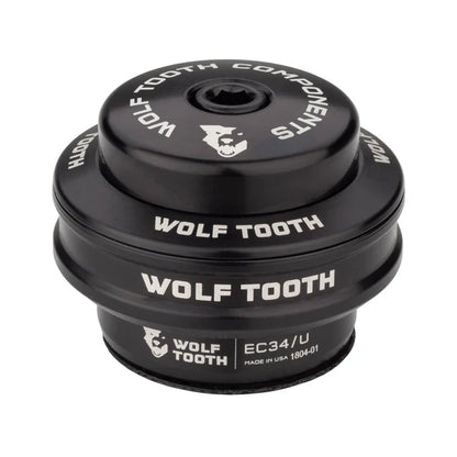 Coppa Superiore per Serie Sterzo Esterna WOLF TOOTH PERFORMANCE 1"1/8 EC34 Stack 16 mm Nero