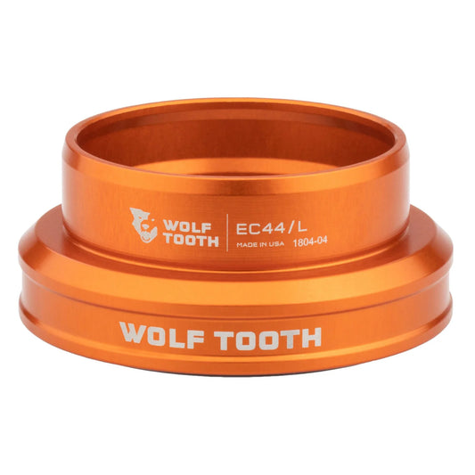 Coppa bassa per serie sterzo esterna WOLF TOOTH PERFORMANCE 1,5" EC44 arancione