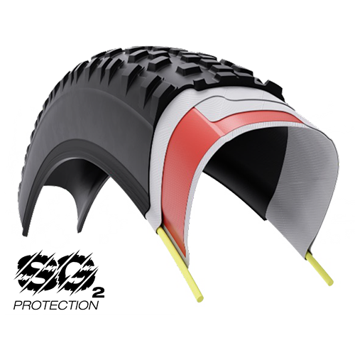 Copertone WTB VULPINE TCS LIGHT FAST ROLLING DUAL DNA 700x36c Tubeless Ready Rinforzato Nero