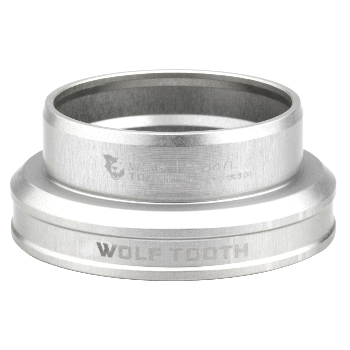Calotta Inferiore per Serie Sterzo Esterna WOLF TOOTH PERFORMANCE 1.5" EC44 Argento