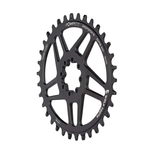 Mono Ovale WOLF TOOTH 9/10/11/12V SRAM Direct Mount 8 bulloni 3mm Offset catena