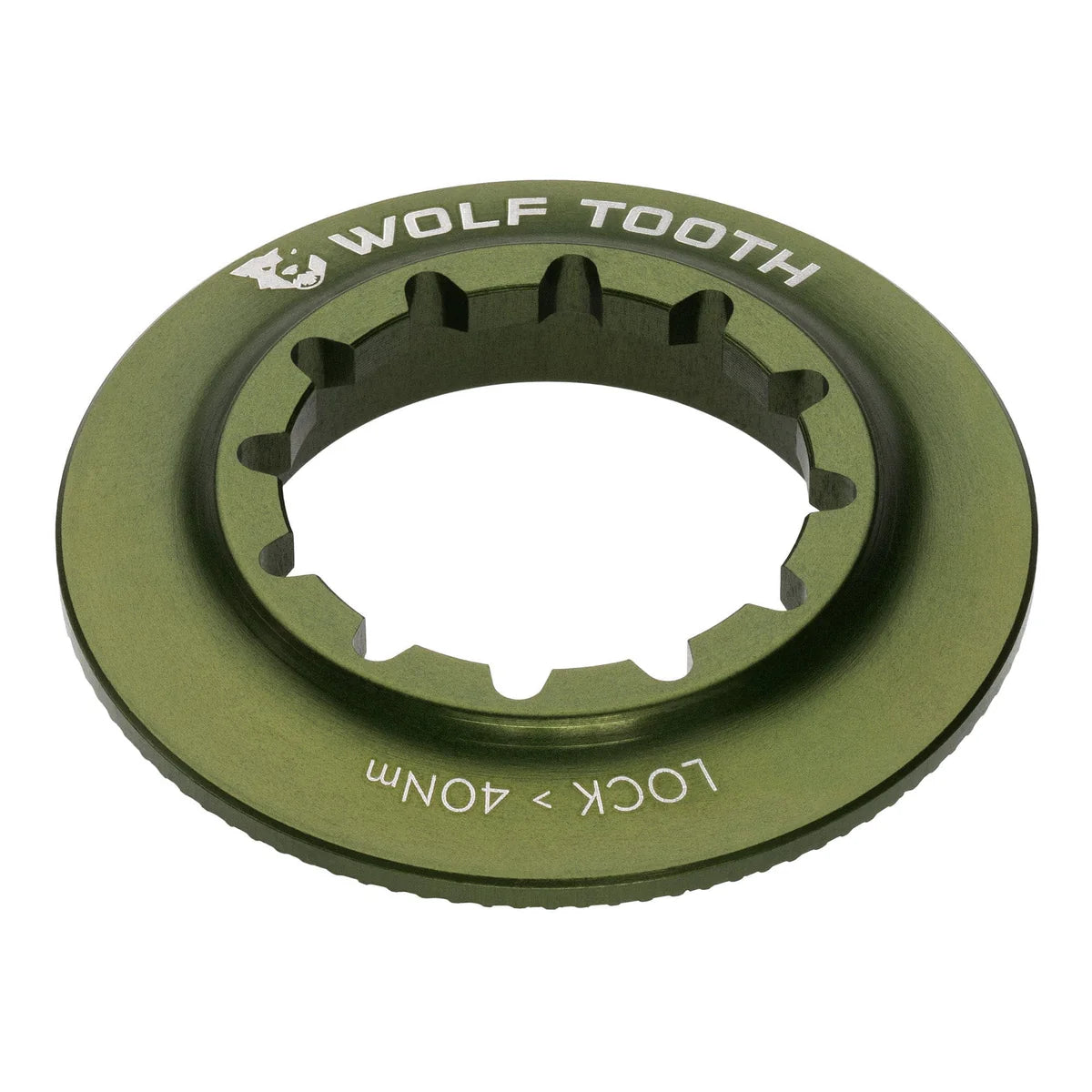 Dado Centerlock interno WOLF TOOTH color oliva