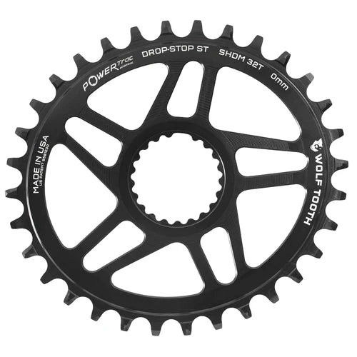 Ingranaggio Mono Ovale WOLF TOOTH 12V SHIMANO Direct Mount Offset 0mm