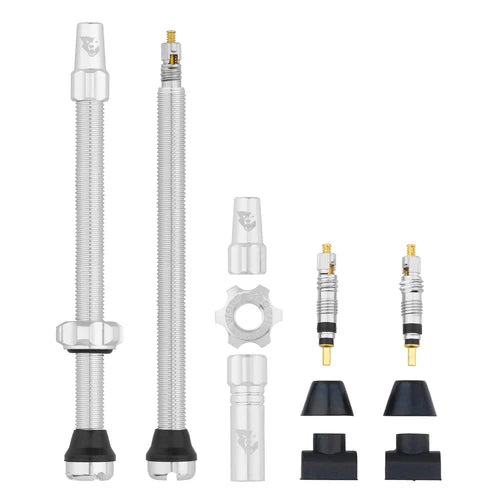 Set di 2 valvole WOLF TOOTH Raw Silver Tubeless