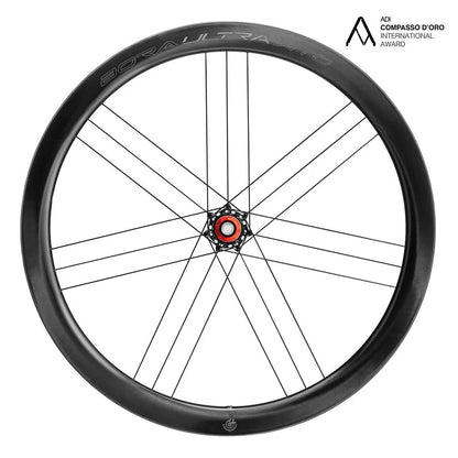Coppia di Ruote CAMPAGNOLO BORA ULTRA WTO 45 C23 DISC Tubeless Ready (Center Lock) Chrome