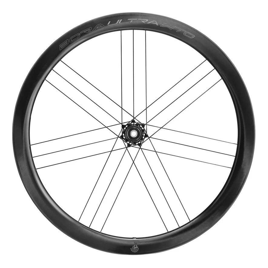 Coppia di ruote cromate CAMPAGNOLO BORA ULTRA WTO 45 DB 2WF C23