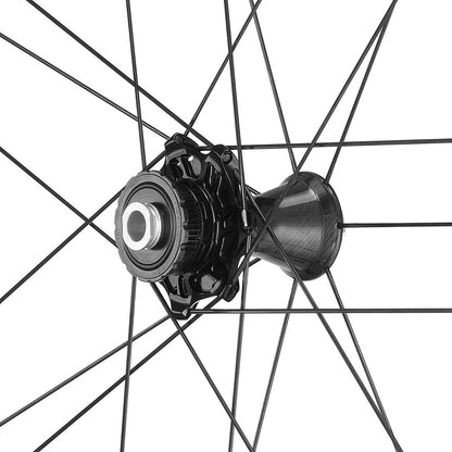Coppia di Ruote CAMPAGNOLO BORA ULTRA WTO 45 C23 DISC Tubeless Ready (Center Lock) Chrome