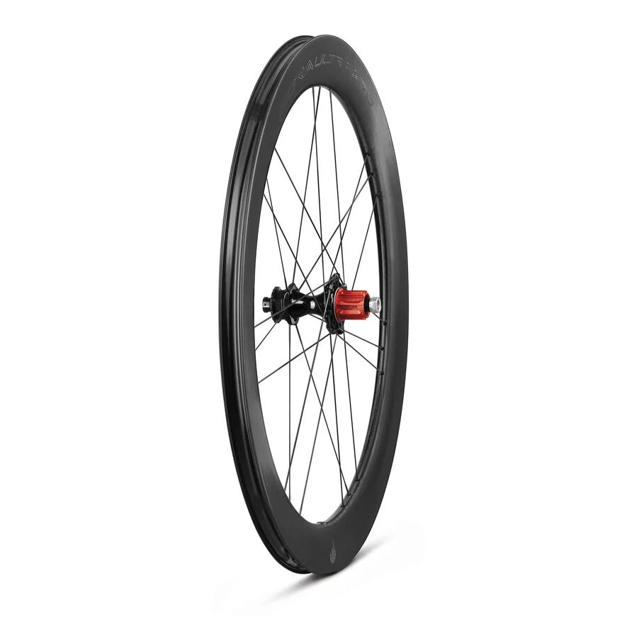 Coppia di ruote CAMPAGNOLO BORA ULTRA WTO 60 C23 DISC Tubeless Ready (Center Lock) Cromate