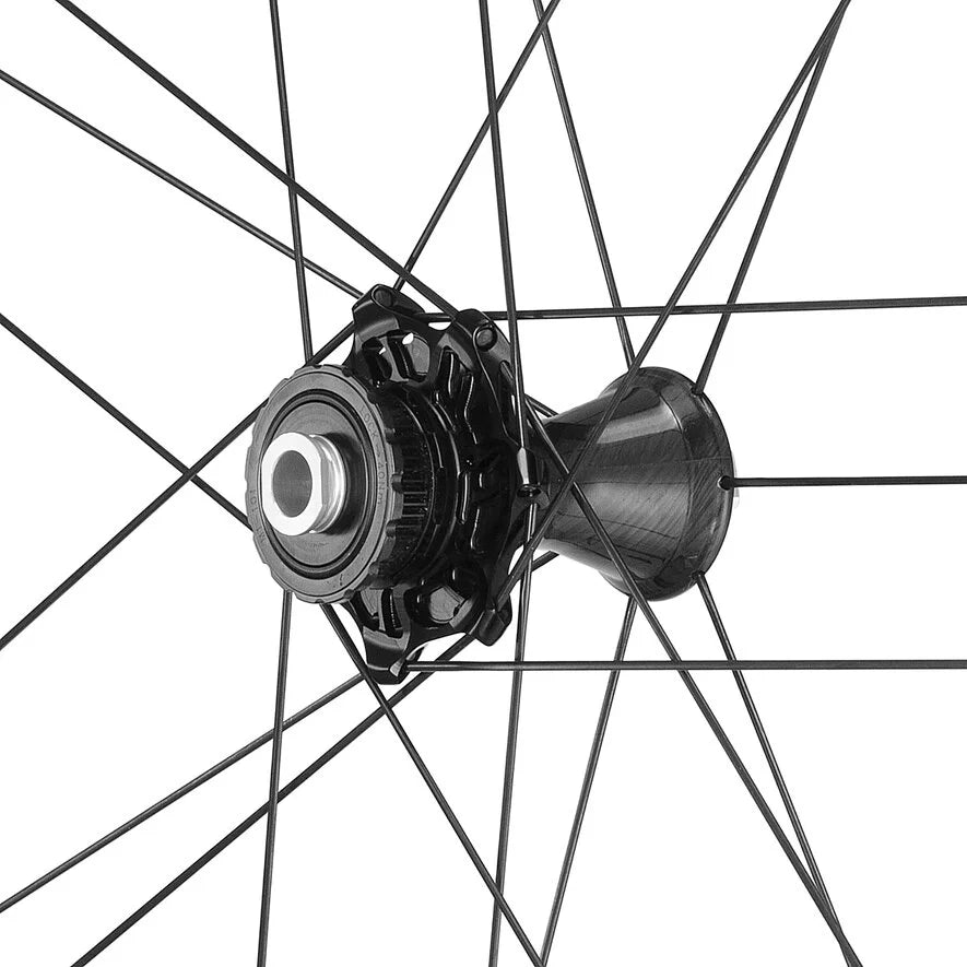 Coppia di ruote CAMPAGNOLO BORA ULTRA WTO 60 C23 DISC Tubeless Ready (Center Lock) Cromate