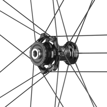 Coppia di Ruote CAMPAGNOLO SHAMAL DUAL PROFILE CARBON C23 Tubeless Ready (Center Lock)