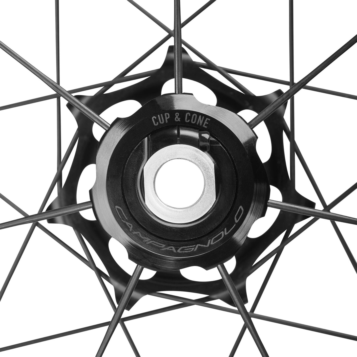 Coppia di ruote CAMPAGNOLO ZONDA CARBONE H50 DISC 2WF C25