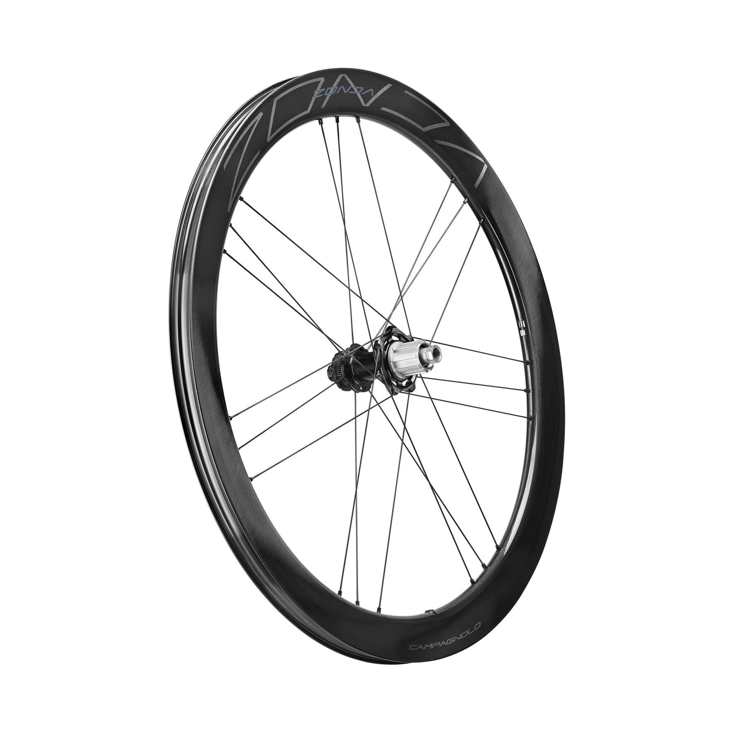 Coppia di ruote CAMPAGNOLO ZONDA CARBONE H50 DISC 2WF C25