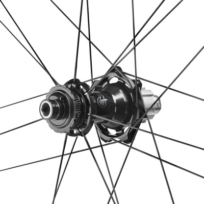 Coppia di Ruote CAMPAGNOLO ZONDA CARBON ALL ROAD C25 DISC Tubeless Ready (Center Lock)