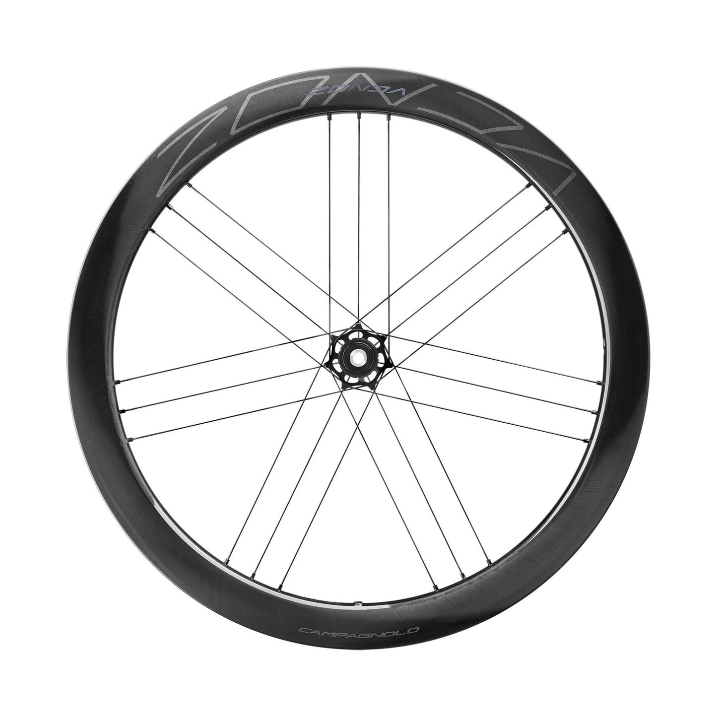 Coppia di ruote CAMPAGNOLO ZONDA CARBONE H50 DISC 2WF C25