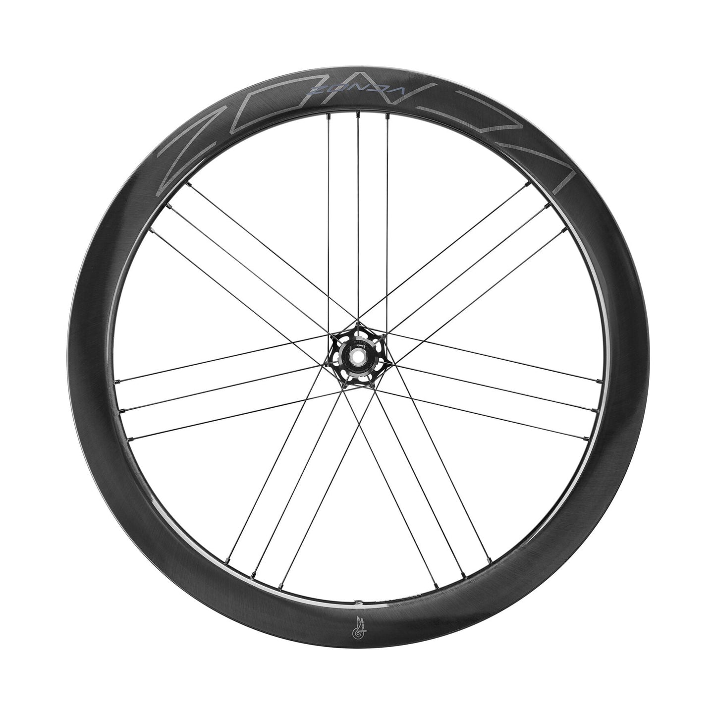 Coppia di ruote CAMPAGNOLO ZONDA CARBONE H50 DISC 2WF C25