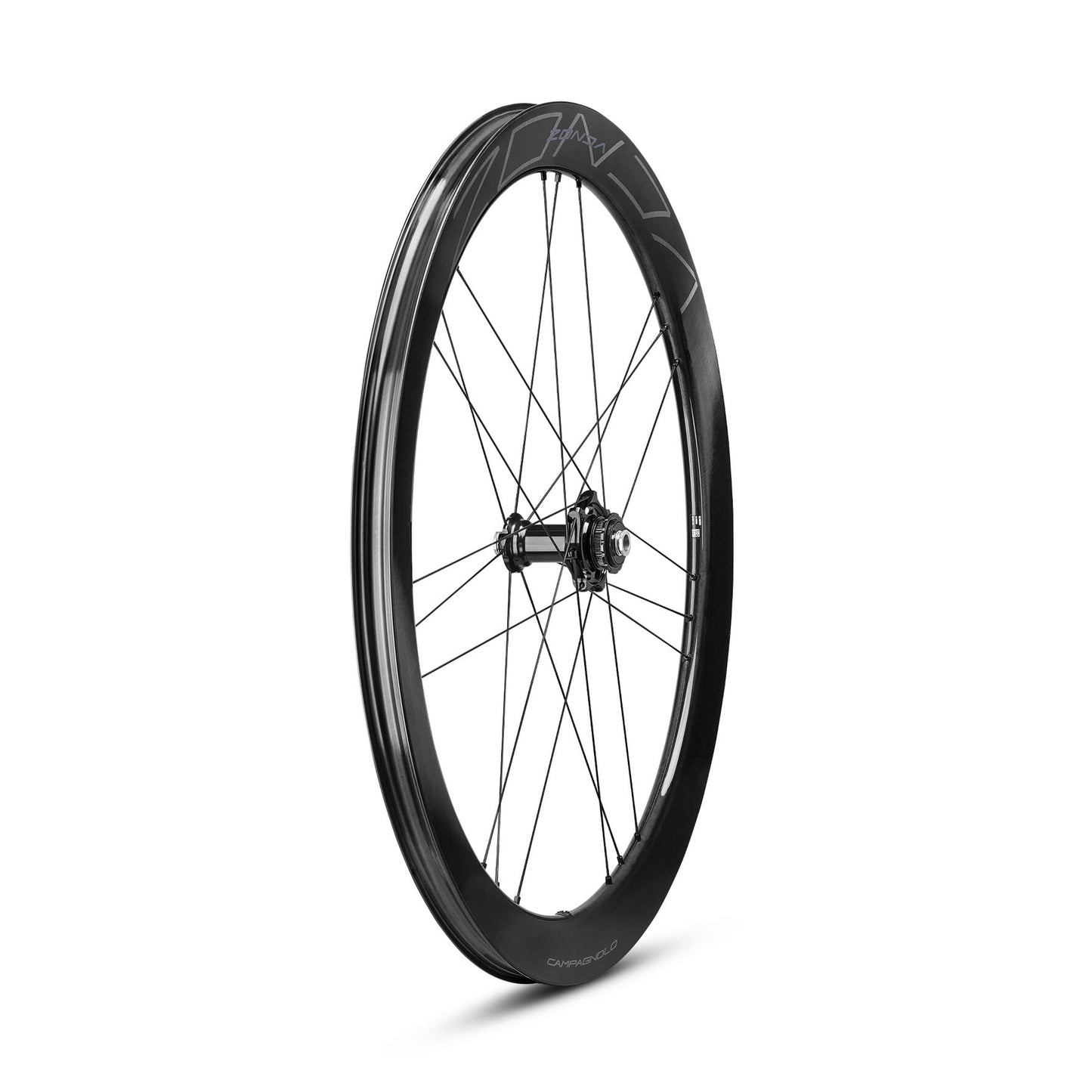 Coppia di ruote CAMPAGNOLO ZONDA CARBONE H50 DISC 2WF C25