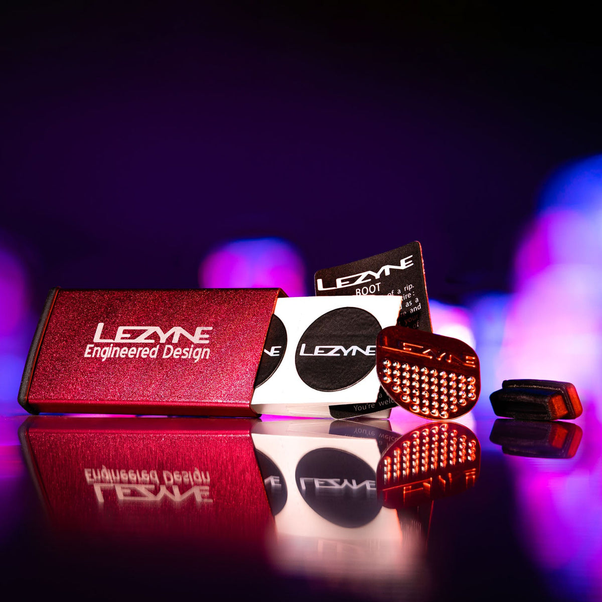 Kit di riparazione LEZYNE METAL blu