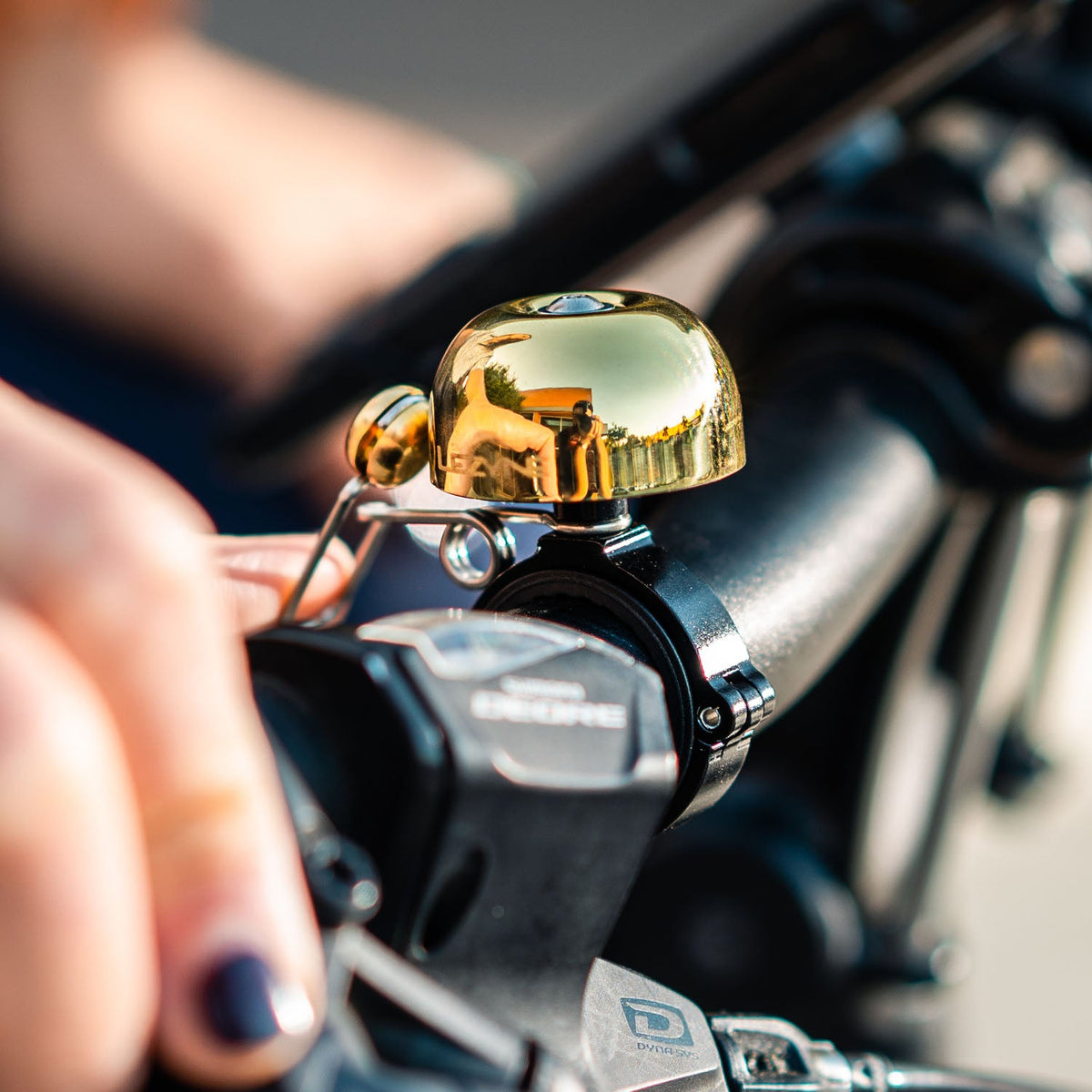 Campanello LEZYNE CLASSIC BRASS nero