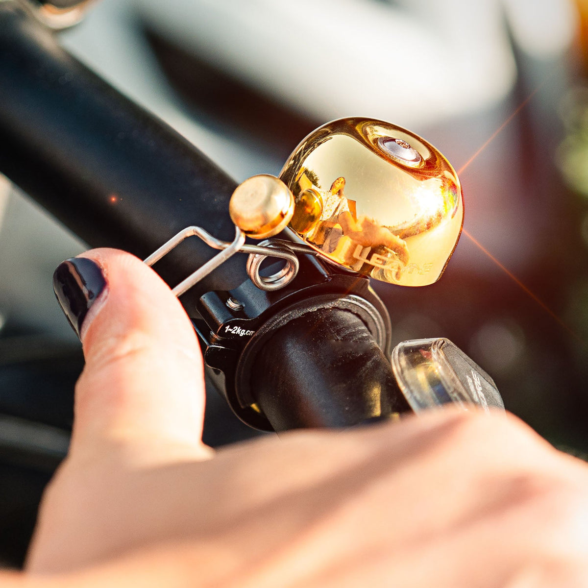 Campanello LEZYNE CLASSIC BRASS nero