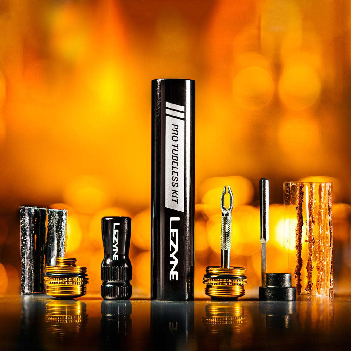 Kit di riparazione tubeless LEZYNE PRO Loaded + cartuccia CO2 da 20 g nero