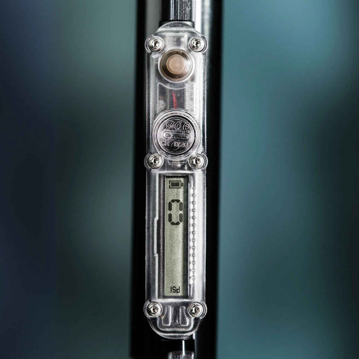 Pompa da pavimento LEZYNE DIGITAL TRAVEL FLOOR DRIVE nera