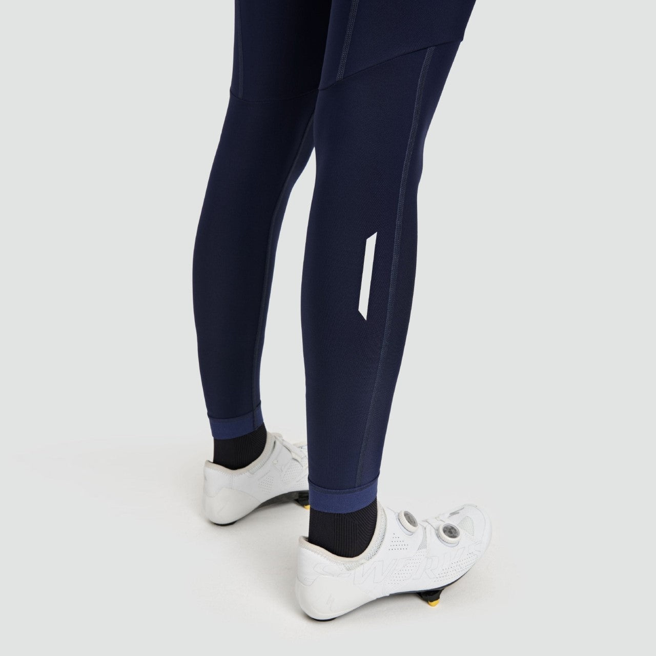 Pantaloncini con bretelle lunghi da donna MAAP TEAM EVO THERMAL Blu scuro