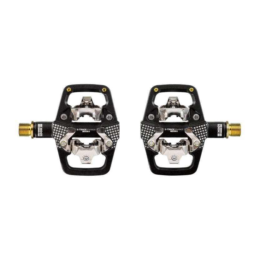 Pedali LOOK X-TRACK EN-RAGE PLUS Titanium SPD neri