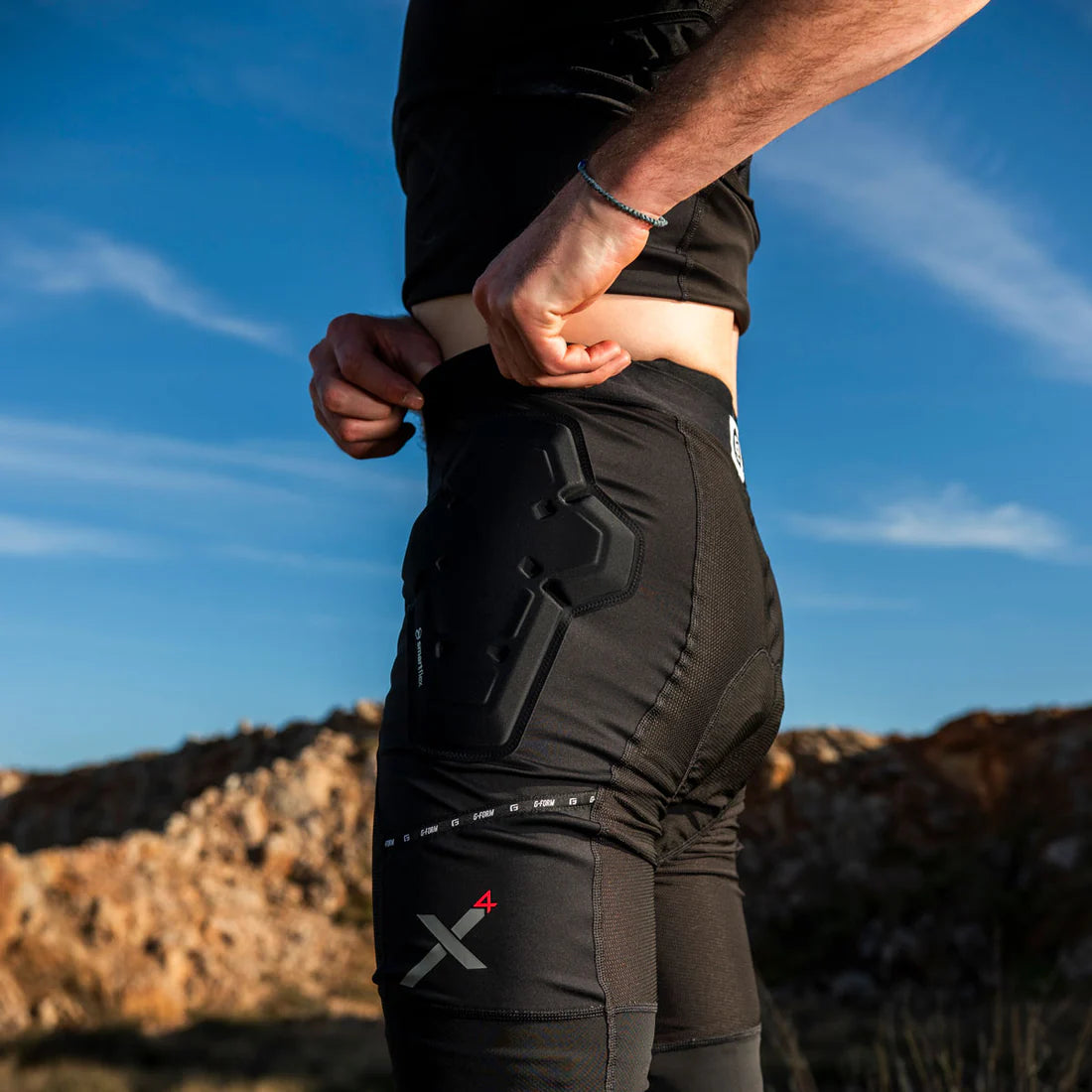 Pantaloncini protettivi G-FORM PRO-X4 Nero